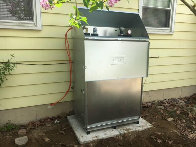 Roth Oil Tank Installation