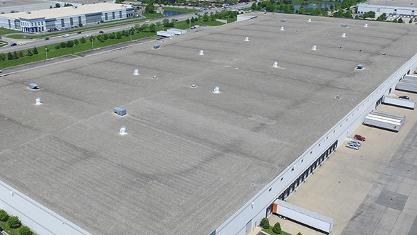 Commercial Roof Aerial Drone Inspections
